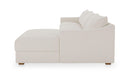 Farrow Sectional Flecked Oat Right