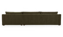 Farrow Sectional Cedar Green Right