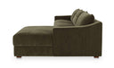 Farrow Sectional Cedar Green Right