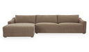 Farrow Sectional Taupe Left