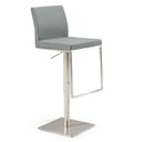Folsum - Modern Grey Adjustable Bar Stool