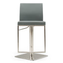 Folsum - Modern Grey Adjustable Bar Stool