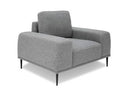 Fonda - Modern Grey Fabric Chair