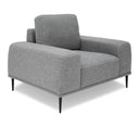 Fonda - Modern Grey Fabric Chair