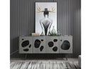 Kilson - Modern Black Oak & Champagne Gold Buffet