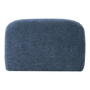 Forman - Modern Blue Fabric Modular Armless Sectional Seat