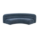 Forman - Modern Blue Fabric Modular Sectional Sofa