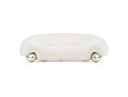 Fortune - Contemporary White Fabric Sofa