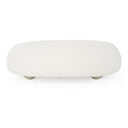 Fortune - Contemporary White Fabric Sofa
