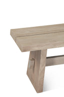 Piedmont 79" Bench in Matte Driftwood, view 4
