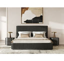 Fields - Modern Black Acacia Mirror
