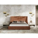 Lago - Modern Faux Travertine Mirror