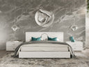 ovidius + victoria - modern white crocodile lacquer bedroom set