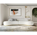 Frontier - Glam White Fabric Accent Chair