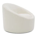 Frontier - Glam White Fabric Accent Chair