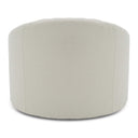 Frontier - Glam White Fabric Accent Chair