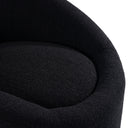 Frontier - Glam Black Fabric Accent Chair