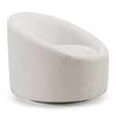 Frontier - Glam Off-White Fabric Accent Chair