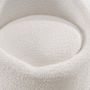 Frontier - Glam Off-White Fabric Accent Chair