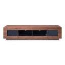 Frost Modern Small Walnut TV Stand