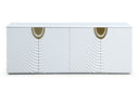 G1869 - White + Gold Buffet