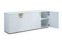 G1869 - White + Gold Buffet