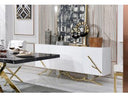 Legend Modern White & Gold Buffet