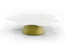 Laura Modern Round High Coffee Table