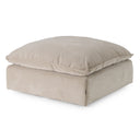 Garman - Modern Light Grey Ottoman