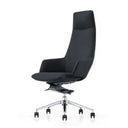 Harvest - Modern Taupe Full Leather Chair