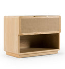 Gavin - Modern Natural Ash + Rattan Bedroom Set