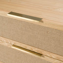 Gavin - Modern Natural Ash + Rattan Dresser