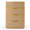 Gavin - Modern Natural Ash + Rattan Chest