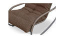 Lyra Outdoor Rocking Chair Brown