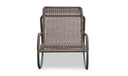 Lyra Outdoor Rocking Chair Brown