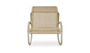 Lyra Outdoor Rocking Chair Beige