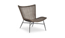 Paige Outdoor Accent Chair Brown