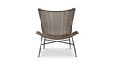 Paige Outdoor Accent Chair Brown