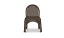 Kendall Outdoor Dining Chair Brown-Set of Two