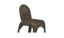 Kendall Outdoor Dining Chair Brown-Set of Two