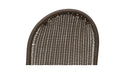 Kendall Outdoor Dining Chair Brown-Set of Two