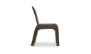 Kendall Outdoor Dining Chair Brown-Set of Two