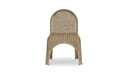 Kendall Outdoor Dining Chair Natural-Set of Two