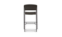 Zola Outdoor Bar Stool Dark Brown