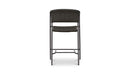 Zola Outdoor Counter Chair Dark Brown