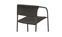 Zola Outdoor Counter Chair Dark Brown