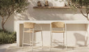Zola Outdoor Counter Chair Natural