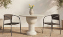 Zola Outdoor Dining Chair Dark Brown-Set Of Two