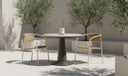 Zola Outdoor Dining Chair Natural-Set Of Two