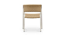 Zola Outdoor Dining Chair Natural-Set Of Two